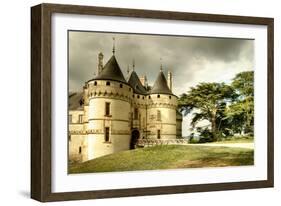 Medieval Chaumont Castle - Artistic Toned Picture-Maugli-l-Framed Photographic Print