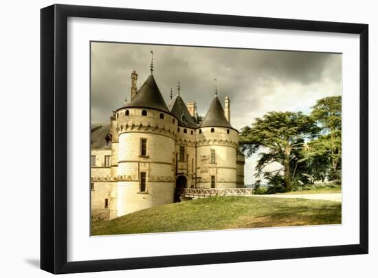 Medieval Chaumont Castle - Artistic Toned Picture-Maugli-l-Framed Photographic Print