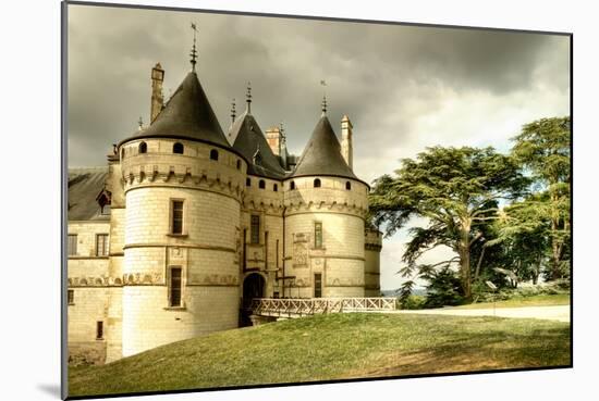Medieval Chaumont Castle - Artistic Toned Picture-Maugli-l-Mounted Photographic Print