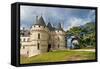 Medieval Chaumont Castle - Loire Valley, France-Maugli-l-Framed Stretched Canvas