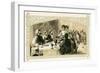 Medieval Christmas feast-Myles Birket Foster-Framed Giclee Print