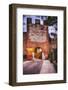 Medieval City Gate At Night, Lazise, Italy-George Oze-Framed Photographic Print