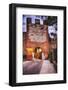 Medieval City Gate At Night, Lazise, Italy-George Oze-Framed Photographic Print