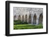 Medieval city wall in the old town, Tallinn, Estonia-Keren Su-Framed Photographic Print