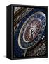 Medieval Clock, Old Rouen, Normandy, France, Europe-Levy Yadid-Framed Stretched Canvas