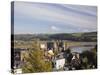 Medieval Conwy Castle, Unesco World Heritage Site, from Walls Walk, Conwy-Pearl Bucknall-Stretched Canvas