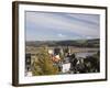 Medieval Conwy Castle, Unesco World Heritage Site, from Walls Walk, Conwy-Pearl Bucknall-Framed Photographic Print