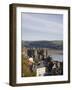 Medieval Conwy Castle, Unesco World Heritage Site, with River Conwy Estuary Beyond, Conwy, Wales-Pearl Bucknall-Framed Photographic Print