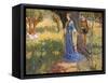 Medieval Couple, Mccaig-Robert McCaig-Framed Stretched Canvas
