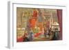 Medieval Court, Plate 40-English-Framed Giclee Print