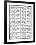 Medieval Dactylonomy, Finger Counting-Science Source-Framed Giclee Print