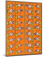 Medieval Dactylonomy, Finger Counting-Science Source-Mounted Giclee Print