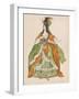 Medieval Dame de la Coeur-Leon Bakst-Framed Premium Giclee Print