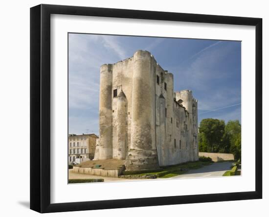 Medieval Donjon in the Centre of Niort, Deux-Sevres, Poitou Charentes, France, Europe-Stuart Hazel-Framed Photographic Print