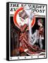 "Medieval Easter," Saturday Evening Post Cover, April 19, 1924-Joseph Christian Leyendecker-Framed Stretched Canvas