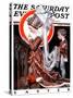 "Medieval Easter," Saturday Evening Post Cover, April 19, 1924-Joseph Christian Leyendecker-Stretched Canvas