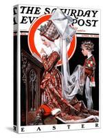 "Medieval Easter," Saturday Evening Post Cover, April 19, 1924-Joseph Christian Leyendecker-Stretched Canvas