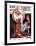 "Medieval Easter," Saturday Evening Post Cover, April 19, 1924-Joseph Christian Leyendecker-Framed Giclee Print