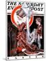 "Medieval Easter," Saturday Evening Post Cover, April 19, 1924-Joseph Christian Leyendecker-Mounted Giclee Print