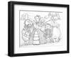 Medieval Family Portrait-Maylee Christie-Framed Giclee Print