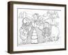 Medieval Family Portrait-Maylee Christie-Framed Giclee Print