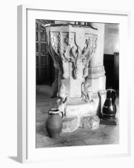 Medieval Font-null-Framed Photographic Print