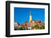 Medieval Fortified Church of Medias-David Ionut-Framed Photographic Print