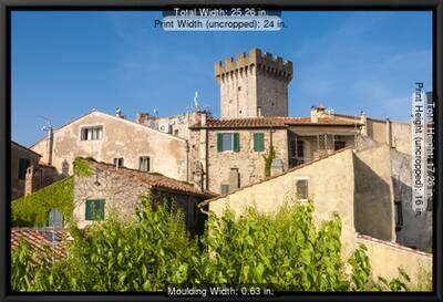 Medieval Fortress, Capalbio, Grosseto Province, Tuscany, Italy'  Photographic Print - Nico Tondini | AllPosters.com