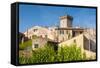 Medieval Fortress, Capalbio, Grosseto Province, Tuscany, Italy-Nico Tondini-Framed Stretched Canvas