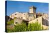 Medieval Fortress, Capalbio, Grosseto Province, Tuscany, Italy-Nico Tondini-Stretched Canvas