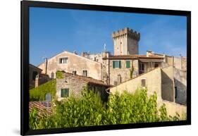 Medieval Fortress, Capalbio, Grosseto Province, Tuscany, Italy-Nico Tondini-Framed Photographic Print