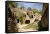 Medieval Fortress Town Chufut-Kale, Bakhchisaray, Crimea-gravis84-Framed Stretched Canvas