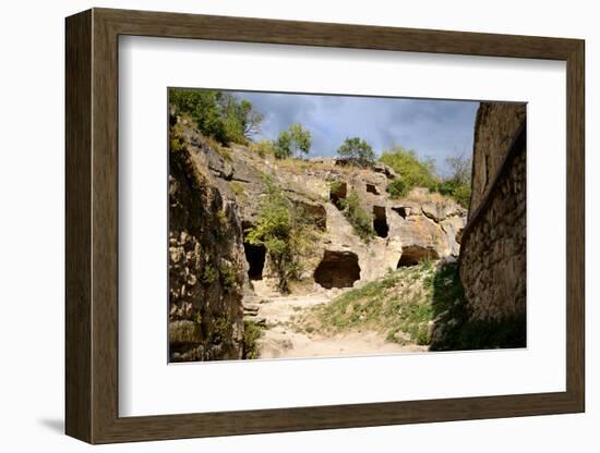 Medieval Fortress Town Chufut-Kale, Bakhchisaray, Crimea-gravis84-Framed Photographic Print