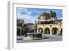 Medieval Fountain at Hippokratous Square-Michael Runkel-Framed Photographic Print