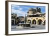 Medieval Fountain at Hippokratous Square-Michael Runkel-Framed Photographic Print