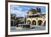 Medieval Fountain at Hippokratous Square-Michael Runkel-Framed Photographic Print