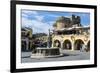 Medieval Fountain at Hippokratous Square-Michael Runkel-Framed Photographic Print