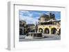 Medieval Fountain at Hippokratous Square-Michael Runkel-Framed Photographic Print