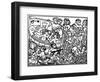 Medieval Frolics: Wine, Women and Song-null-Framed Art Print