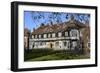 Medieval Half-Timbered Buildings of St. William's College-Peter Richardson-Framed Photographic Print