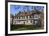 Medieval Half-Timbered Buildings of St. William's College-Peter Richardson-Framed Photographic Print