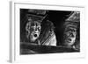 Medieval Heads, Mirepoix, Ariege, France-Simon Marsden-Framed Giclee Print