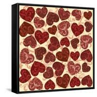 Medieval Hearts 02-Maria Trad-Framed Stretched Canvas