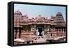 Medieval Hindu Temple, Khajuraho, India, 950 - 1050-null-Framed Stretched Canvas