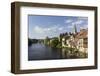 Medieval Houses by the River Creuse, Argenton-Sur-Creuse, Indre, Centre, France, Europe-Jean Brooks-Framed Photographic Print