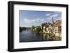 Medieval Houses by the River Creuse, Argenton-Sur-Creuse, Indre, Centre, France, Europe-Jean Brooks-Framed Photographic Print