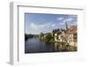 Medieval Houses by the River Creuse, Argenton-Sur-Creuse, Indre, Centre, France, Europe-Jean Brooks-Framed Photographic Print