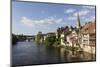 Medieval Houses by the River Creuse, Argenton-Sur-Creuse, Indre, Centre, France, Europe-Jean Brooks-Mounted Photographic Print