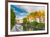 Medieval Houses of Ljubljana, Slovenia, Europe.-kasto-Framed Photographic Print
