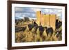 Medieval Khachkars carved memorial stele, Noratus cemetery, Sevan Lake, Gegharkunik province, Armen-G&M Therin-Weise-Framed Photographic Print